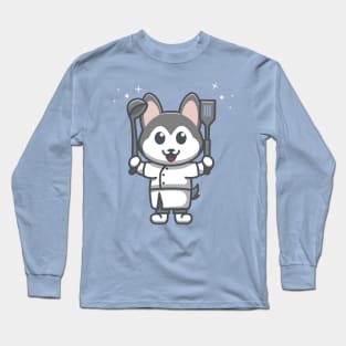 dog chef Long Sleeve T-Shirt